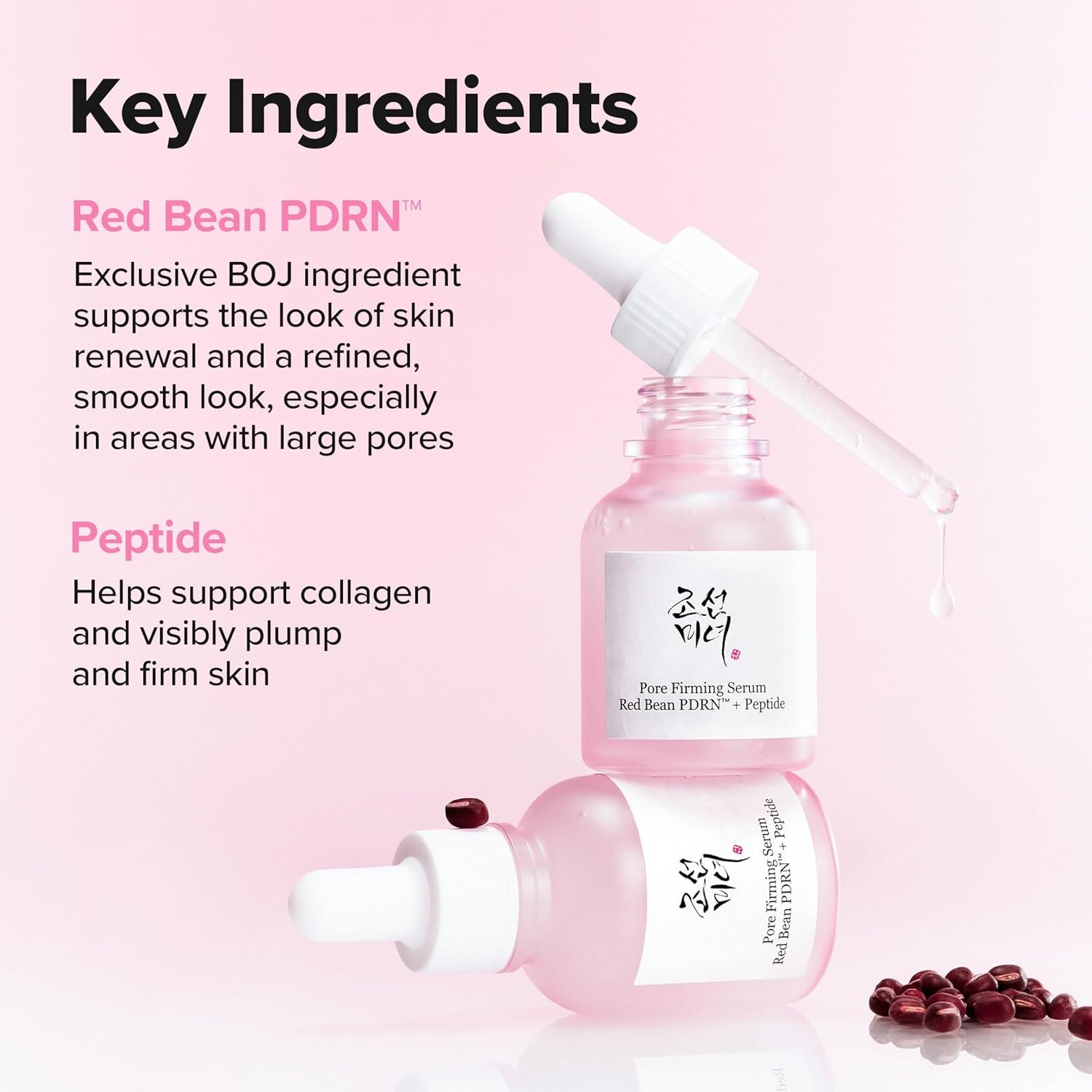 Beauty of Joseon Pore Firming Serum Red Bean PDRN™ + Peptide | Daily Korean Skincare for Large Pores, Refining, Smoothing, and Plumping 30ml, 1.fl.oz - Image 5