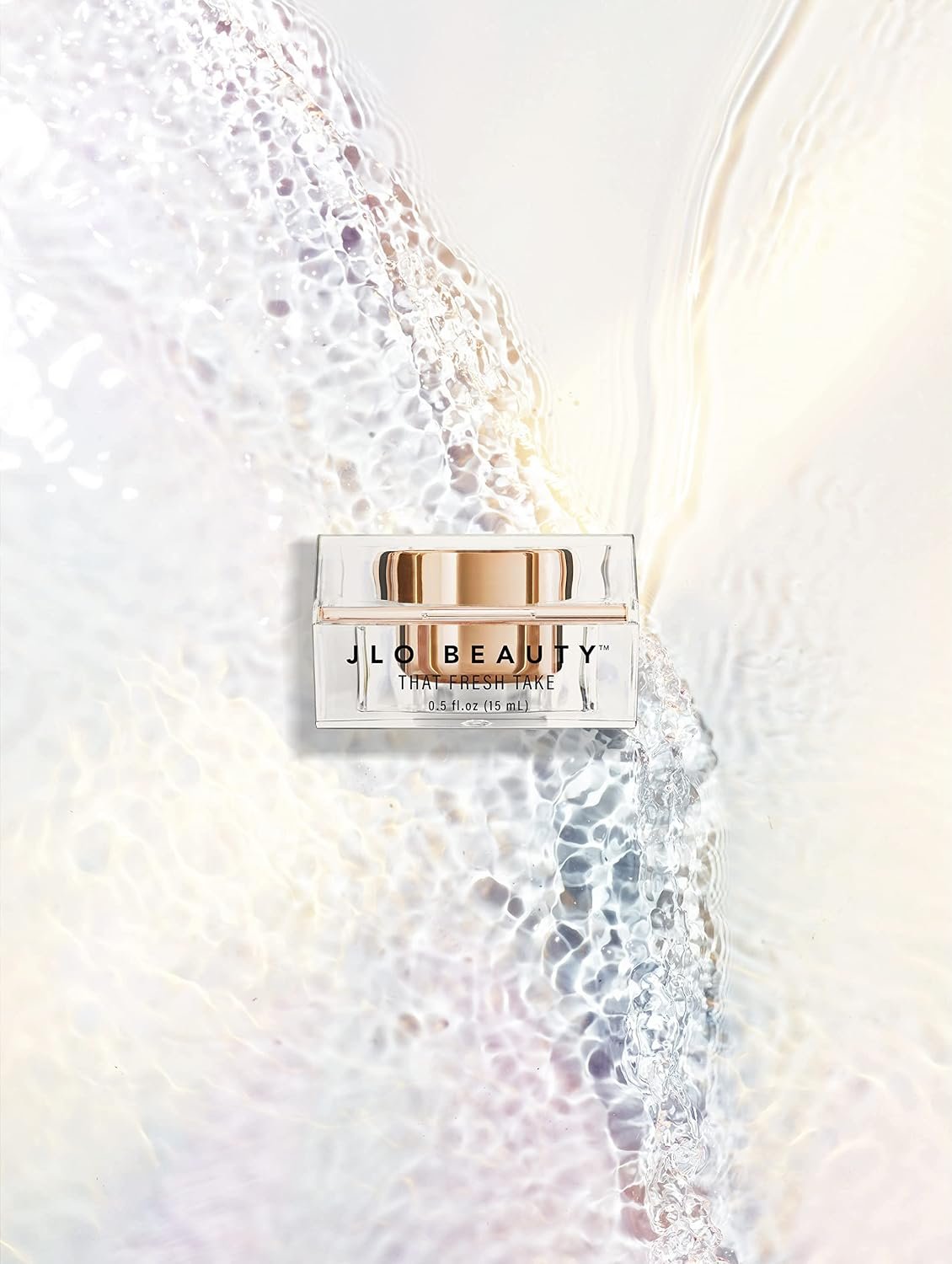 JLO BEAUTY Under Eye Cream for Women, Lightweight Hydrating Eye Treatment with Peptides & Hyaluronic Acid for Dark Circles, Puffiness & Fine Lines, That Fresh Take, 0.5 Oz - Image 7