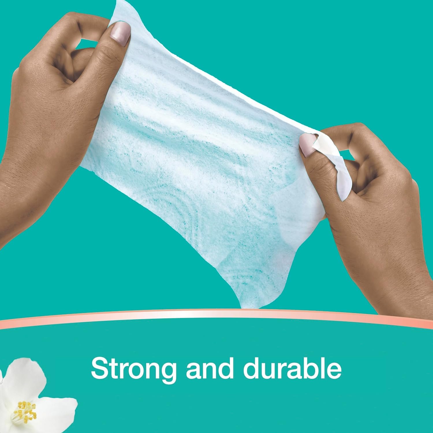 Pampers Wipes, Clean & Calm, Cotton Blossom Scent, 336 Wipes Total (6x Pop-Top Packs) - Image 8