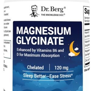Dr. Berg Magnesium Glycinate 150ct – 4-in-1 Chelated for Muscle, Nerve, Sleep & Stress Support*– w/ D3, B6 & Zinc – 4X Lab-Tested – No Fillers – Formulated in USA, GMP-Certified