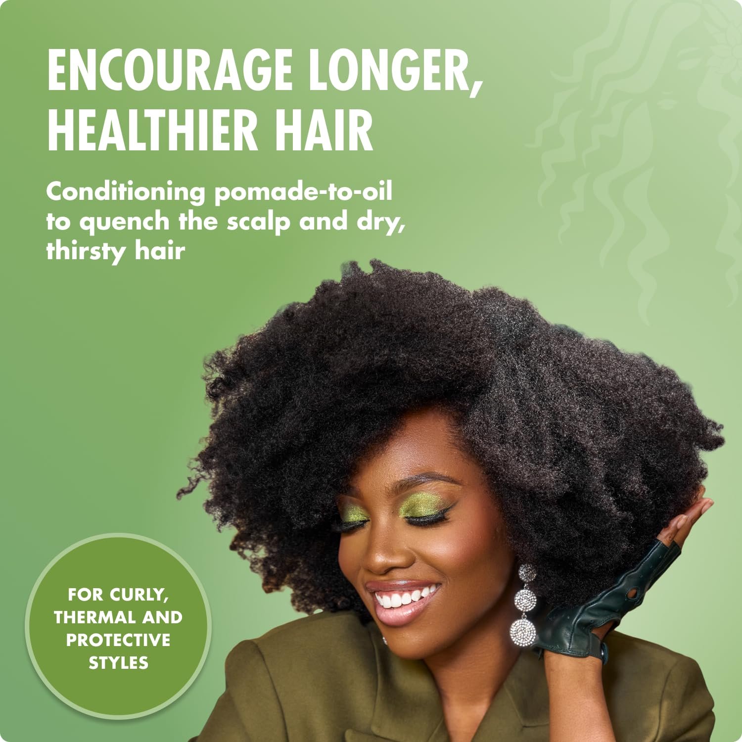 Mielle Organics Rosemary & Mint Hair Pomade for Women & Men - Conditioning Natural Hair Moisturizer to Quench the Scalp, Lock in Wave Patterns, Add Shine & Help Protect Against Dryness (5 oz) - Image 2