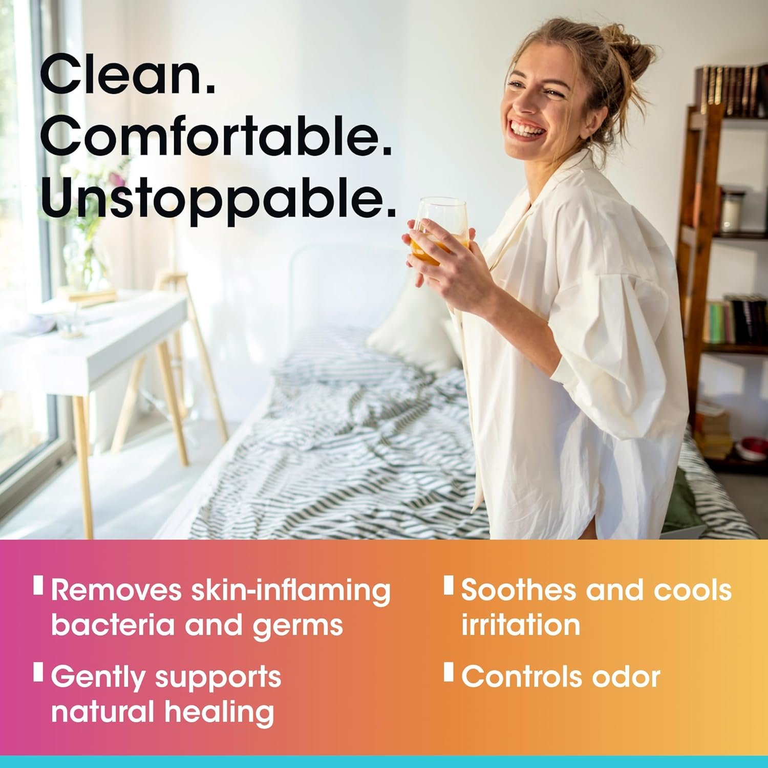 vH essentials Intimate Cleansing Spray with Hypochlorous Acid 3 fl oz – Gentle, pH-Balanced Feminine Cleanser for Odor Control, Freshness & Comfort – Alcohol-Free, Sting-Free - Image 4