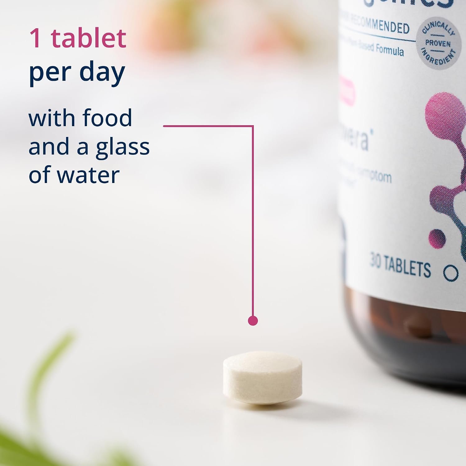 Metagenics HerWellness Estrovera - Hormone-Free Plant-Based Supplement - Supports Menopause & Perimenopause Relief - Hot Flashes, Night Sweats, Multi-Symptom Support - Vegetarian, Non-GMO - 30 Tablets - Image 5