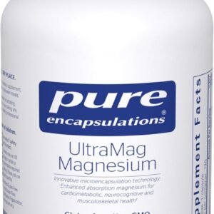 Pure Encapsulations UltraMag Magnesium – Superior Absorption – Bone & Muscle Support* – Essential Minerals Supplement – Vegan & Non-GMO – 120 Capsules