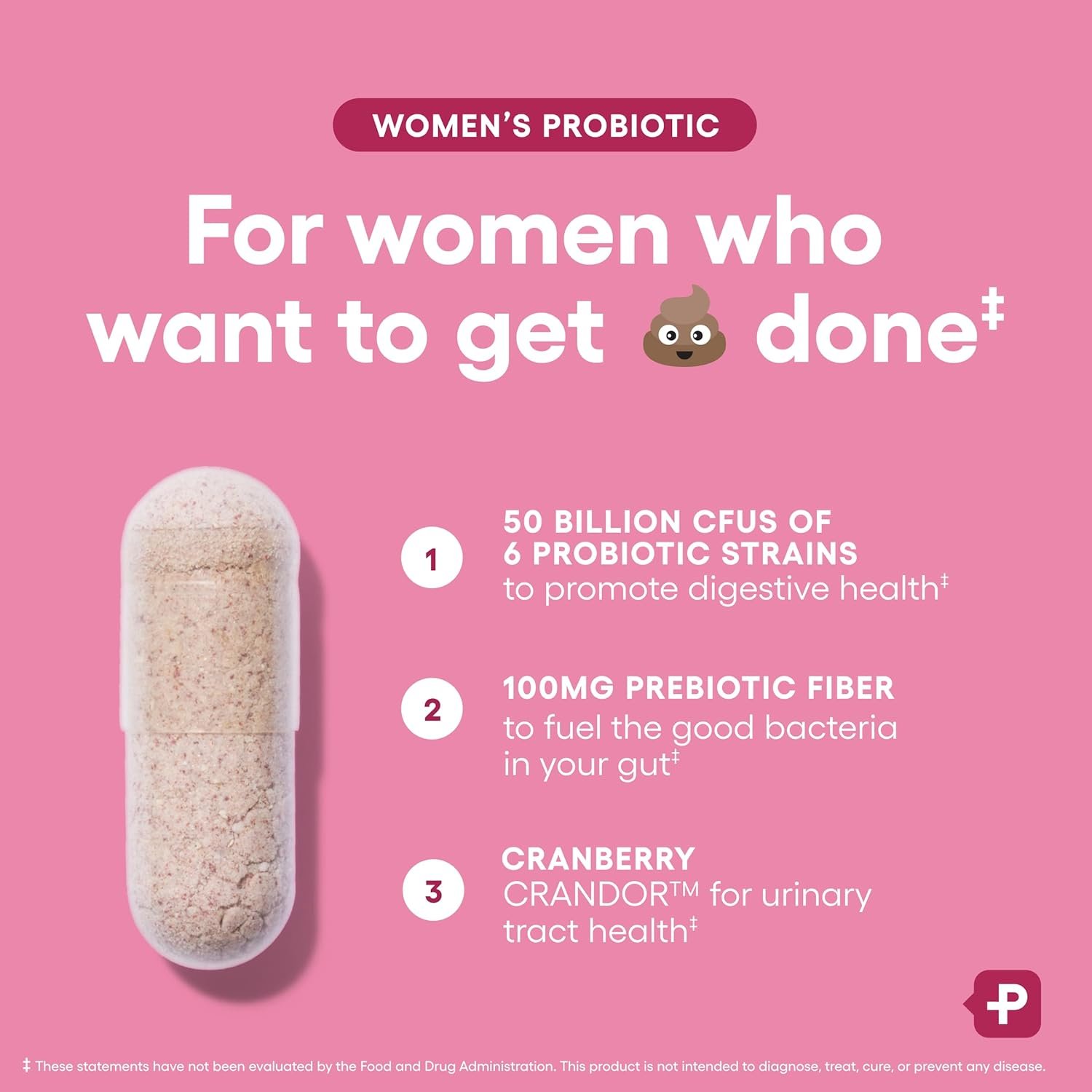 Physician's Choice Probiotics for Women - PH Balance, Digestive, UT, & Feminine Health - 50 Billion CFU - 6 Unique Strains for Women - Organic Prebiotics, Cranberry Extract+ - Womens Probiotic - 84 CT - Image 4