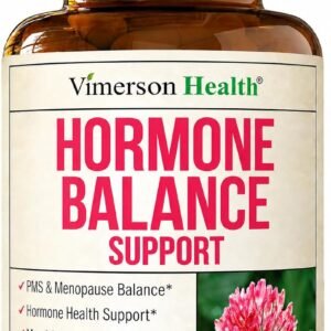 Hormone Harmony for Women with Black Cohosh, Dong Quai & Red Clover – Natural Hormone Balance for Women of All Ages – Supports PMS, Menopause & Mood – Women’s Hormone Balance Supplement – 60 Capsules