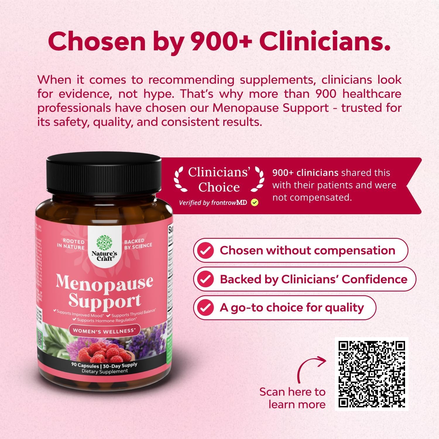 Complete Herbal Menopause Supplement for Women - Multibenefit Menopause Ease Hormone Balance for Women for Night Sweats Mood and More with Dong Quai Vitex Chaste Berry and Black Cohosh - 90 Count - Image 2