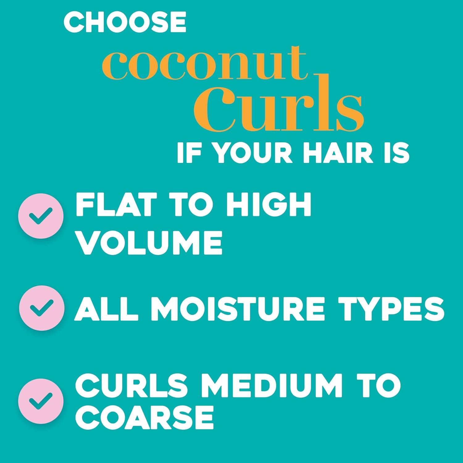 OGX Quenching + Coconut Curls Frizz-Defying Styling Milk, Nourishing Leave-In Hair Treatment with Coconut, Citrus Oil & Honey, Paraben-Free and Sulfated-Surfactants Free, 6 fl oz - Image 3