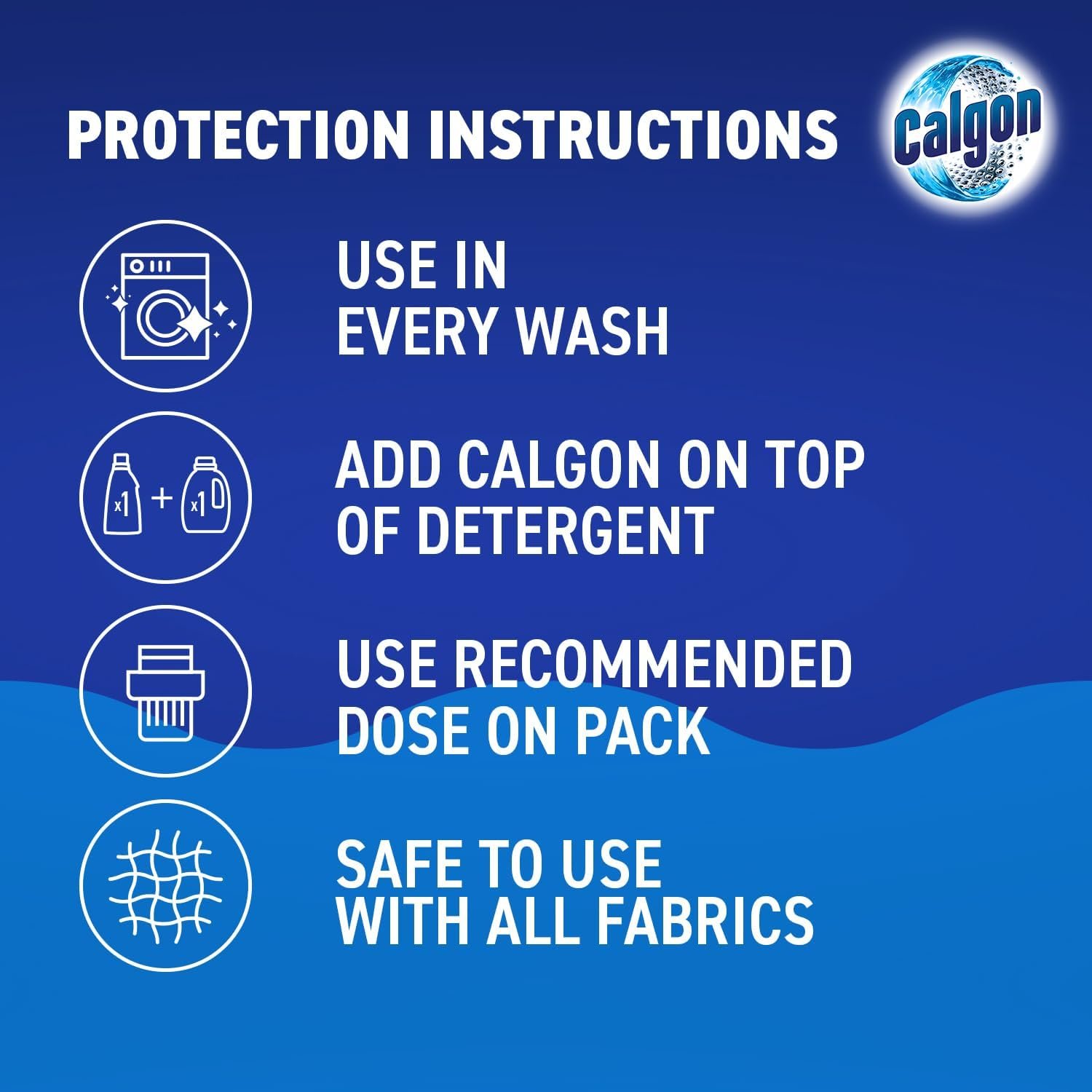 Calgon 4-in-1 Washing Machine Cleaner and Water Softener Tablets, 75 Count, Removes Limescale, Residue, Dirt, Rust & Malodours, Deep Clean, XL Pack Size - Image 7