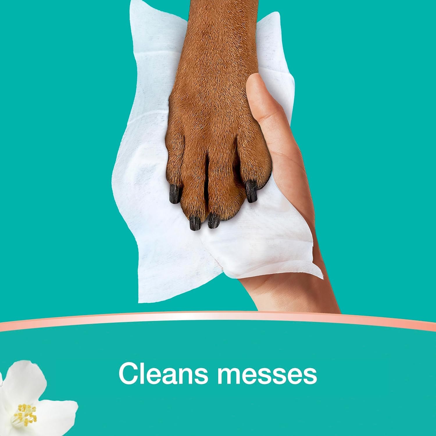Pampers Wipes, Clean & Calm, Cotton Blossom Scent, 336 Wipes Total (6x Pop-Top Packs) - Image 5