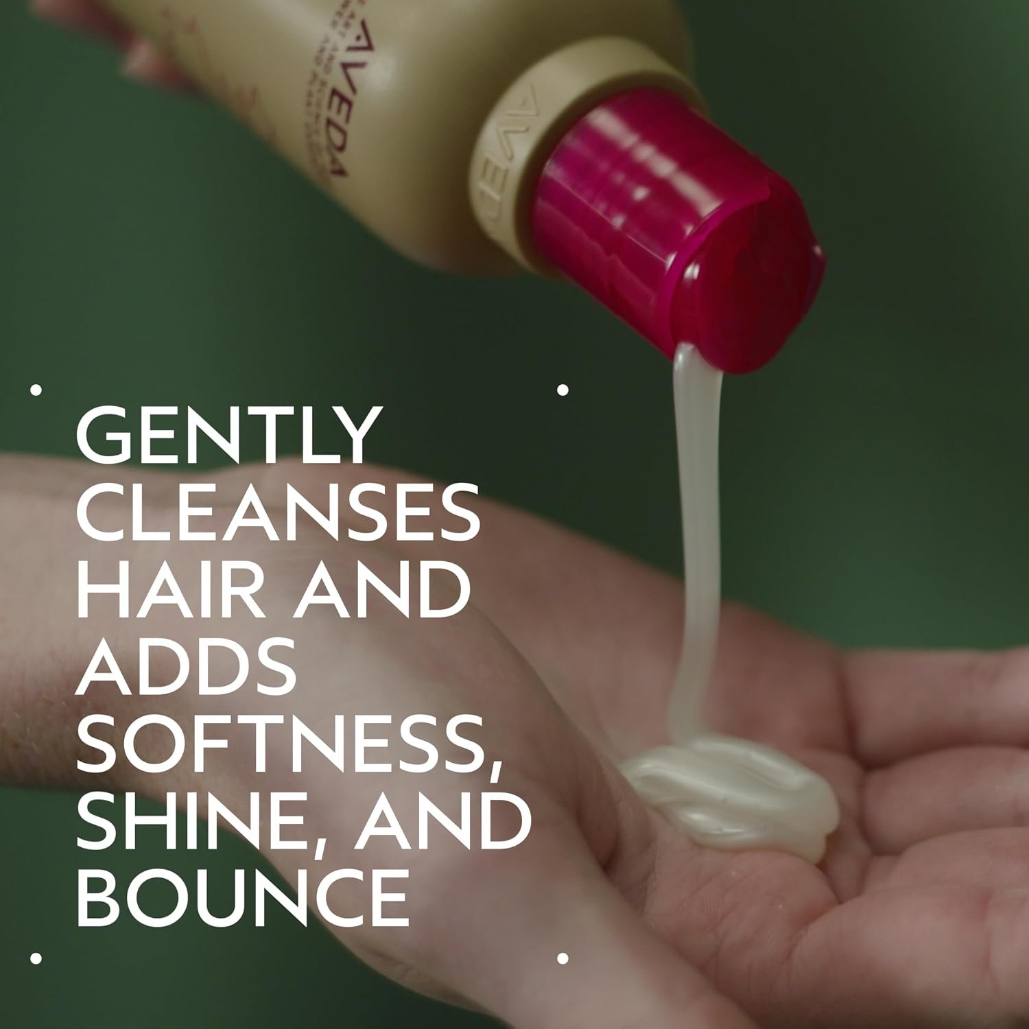 Aveda Cherry Almond Softening Shampoo | Adds Softness and Shine | for Normal to Dry Hair | 97% Naturally Derived* | Silicone Free | Iconic Cherry Almond Aroma of Tonka, Orange, Ylang Ylang - Image 2