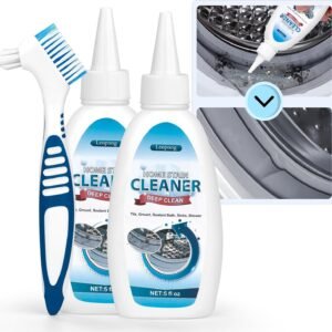 Leopong Home Cleaner Gel, Cleaner for Washing Machine, Refrigerator Strips, Household Shower, Kitchen Sinks, Walls, Tiles, Bathrooms- 10 fl oz