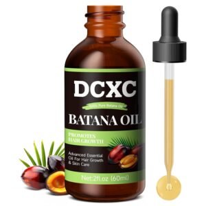 100% Pure Batana Oil for Hair Growth - Natural Scalp Care & Hair Thickening Treatment | Revitalizes Damaged Hair, Reduces Breakage & Enhances Shine | Deep Conditioner for All Hair Types - 2oz