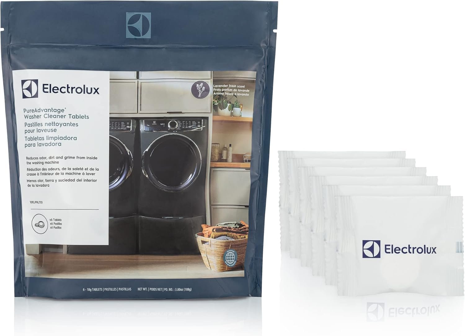 Electrolux PureAdvantage® Probiotic Washer Cleaner Tablets- 6 Tablets