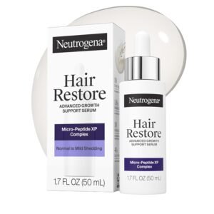 Neutrogena Hair Restore Hair and Scalp Serum Fragrance-Free, 1.7 fl oz