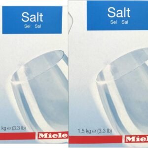 2 PACK – Miele Care Collection Dishwasher Reactivation Salt 3.3lbs