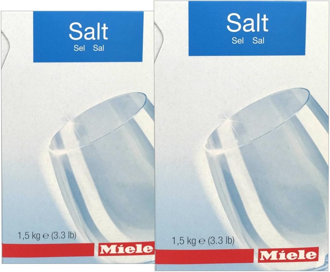 2 PACK - Miele Care Collection Dishwasher Reactivation Salt 3.3lbs