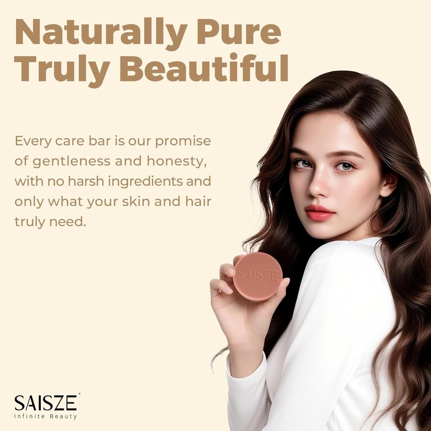 Rice Water Shampoo Bar For Hair Growth, Rice Protein & Vitamins For Damage Repair, Strengthening Hair Shampoo For Women - Image 6