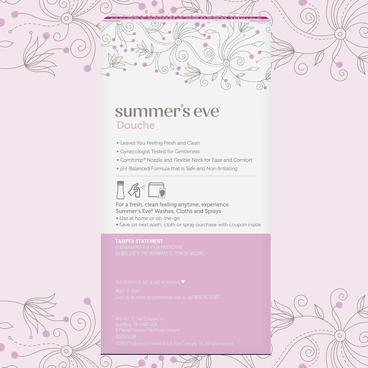 Summer's Eve Douche, Island Splash, Vaginal Douche for Women to Help Reduce Vaginal Odor, 4.5 oz, 4-Count - Image 7