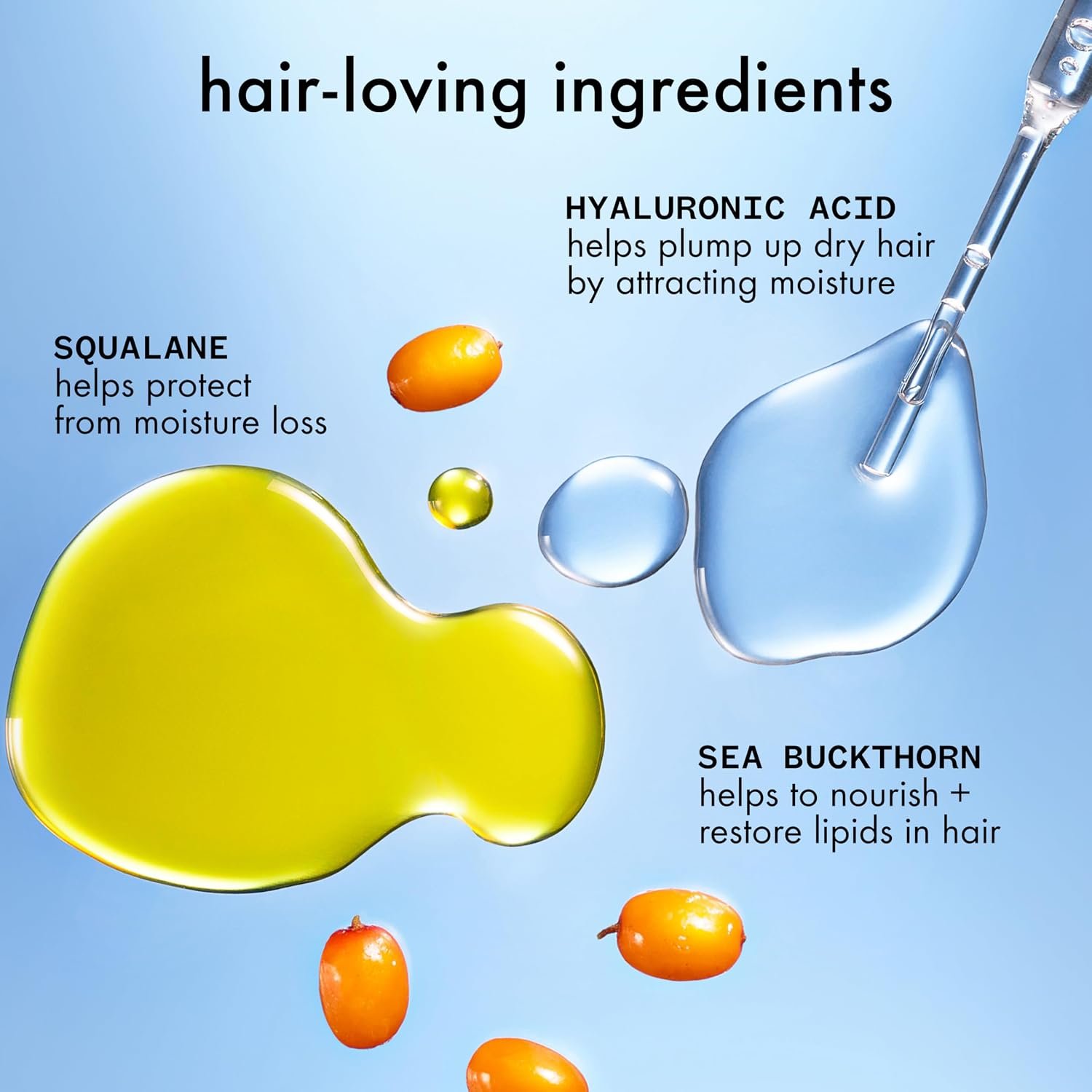 amika Hydro Rush Intense Moisture Leave-In Conditioner with Hyaluronic Acid - Image 3
