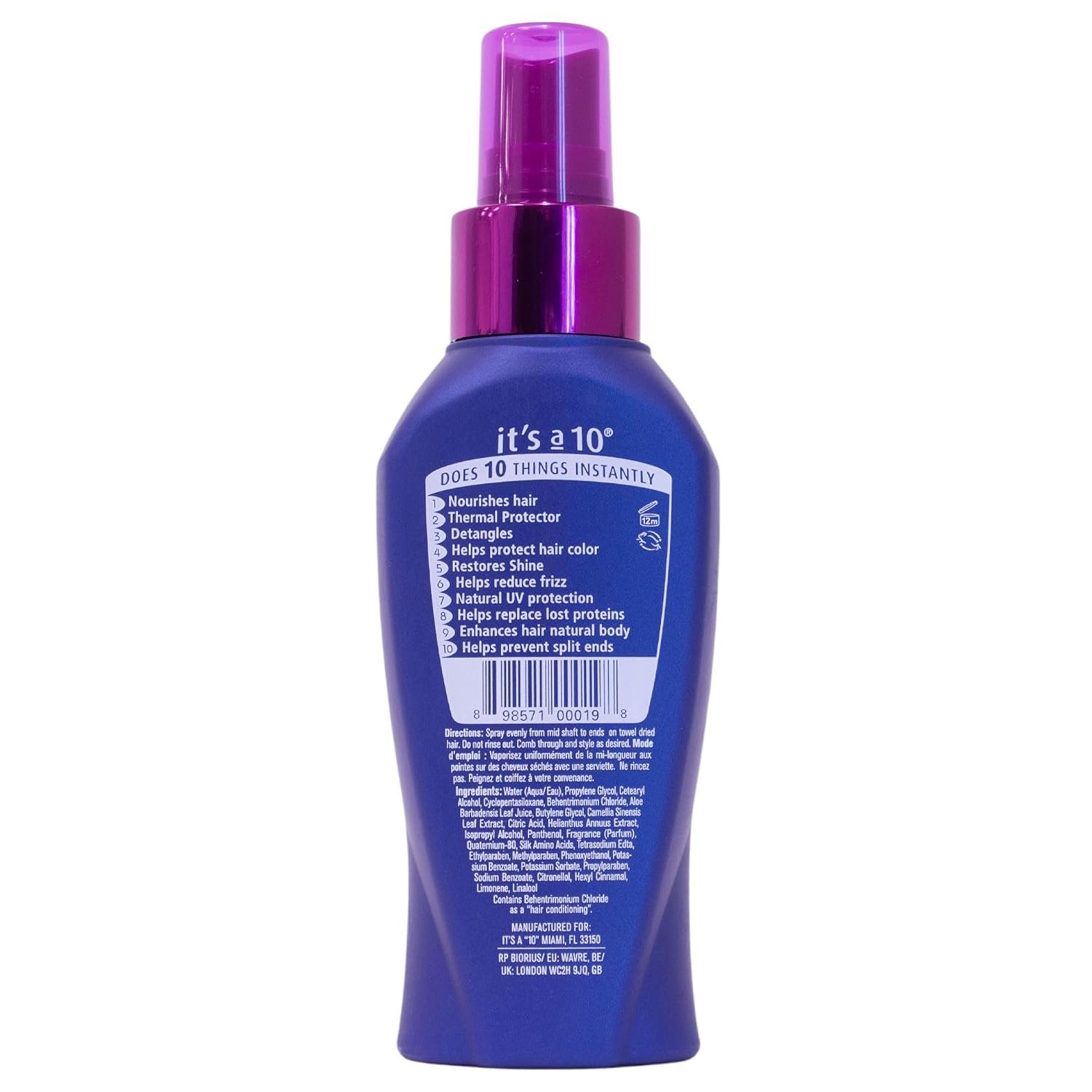 It's A 10 Miracle Leave-In Product 4 Oz - Image 3