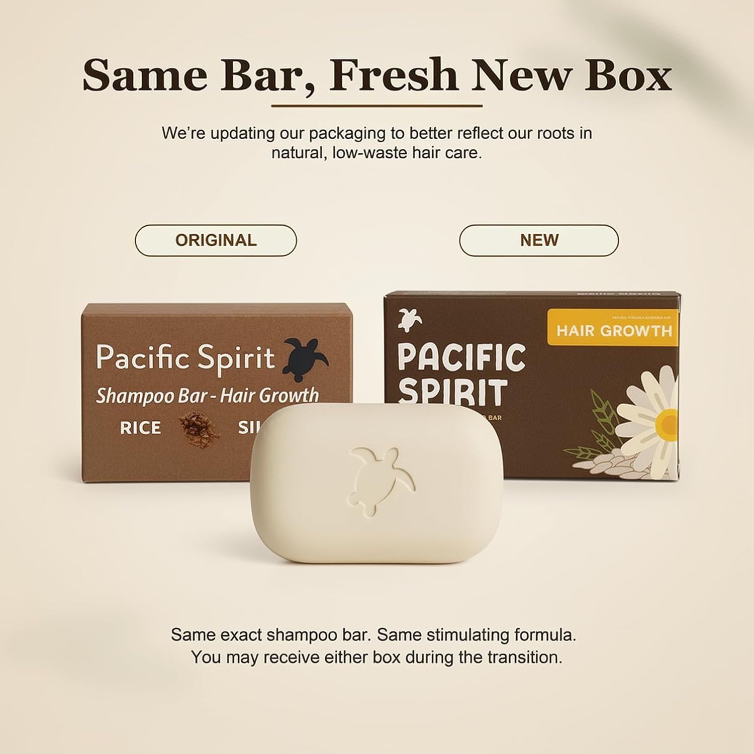 Rice Silk Rice Shampoo Bar for Hair Growth, Thinning Hair, Caffeine & Vitamin B5, 3.53 Oz - Image 2