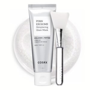 COSRX PDRN EXOSOME Glaze Wrapping Mask with SALMON DNA PDRN, +123% Skin Hydration, Instant Glow, Easy Peel-Off Overnight Mask, Elasticity & Firmness Care, Korean Skin Care, 1.69 fl. Oz