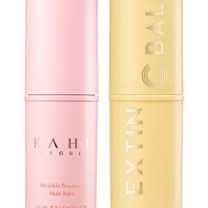 KAHI Multi Balm Max Daily Moisturizer for Face + Extin C Balm With Vitamin C | Hydrating Lip, Eye, Neck Cream, Make Up Base & Mist Moisture Stick (0.30 fl oz, EA)