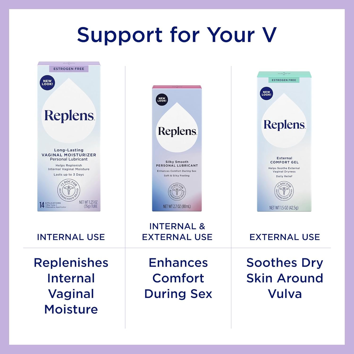 Replens Long-Lasting Vaginal Moisturizer, Relieves Vaginal Dryness for Up to 3 Days, Fragrance Free, 8 Pre-Filled Applicators - Image 11