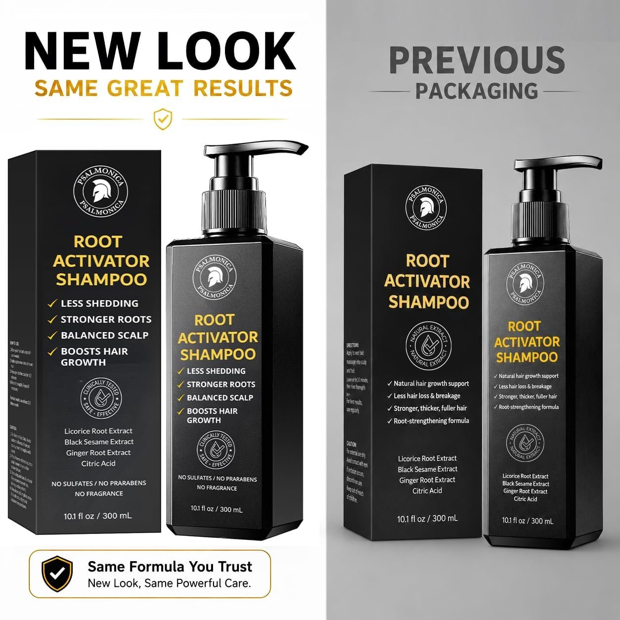 Root Activator Shampoo for Men: Hair Growth Shampoo for Hair Loss and Thinning Hair - Hair Loss Regrowth Shampoo for Men Women (Refreshing Scent) - Image 6