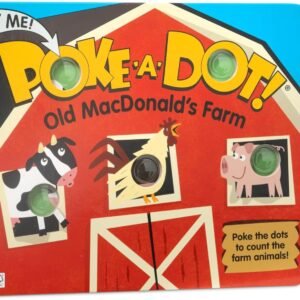 Melissa & Doug Poke-a-Dot! Old MacDonald’s Farm, Interactive Children’s Board Book with Buttons to Pop, Educational Sensory Toy for Toddlers & Preschoolers Ages 3+ – FSC Certified