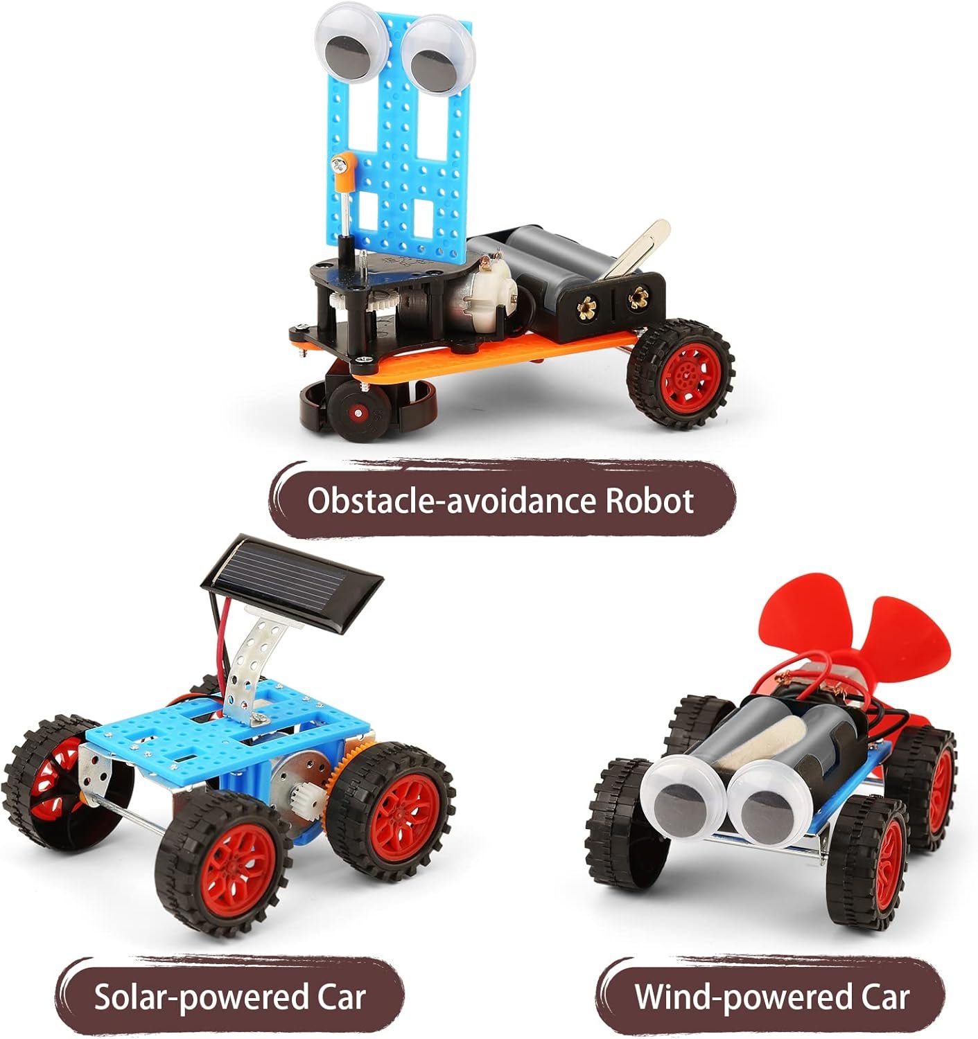 STEM Kits for Kids Crafts 6-8 8-12, Boys Gifts Toys for 6 7 8 Year Old Boy Birthday Gift Ideas, STEM Toys Crafts 6+ 7+ yr, Robotics Science Kits Activities Robot Building Age 8-10 9 10 11 12 13 14 - Image 7