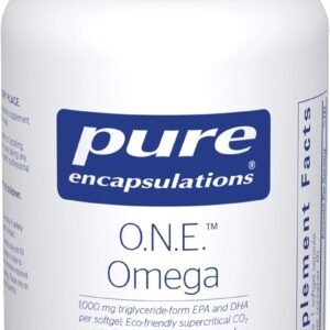 Pure Encapsulations O.N.E. Omega – Fish Oil Supplement for Heart Health, Joints, Skin, Eyes, and Cognition* – Fish Oil Concentrate with EPA and DHA – 60 Softgel Capsules