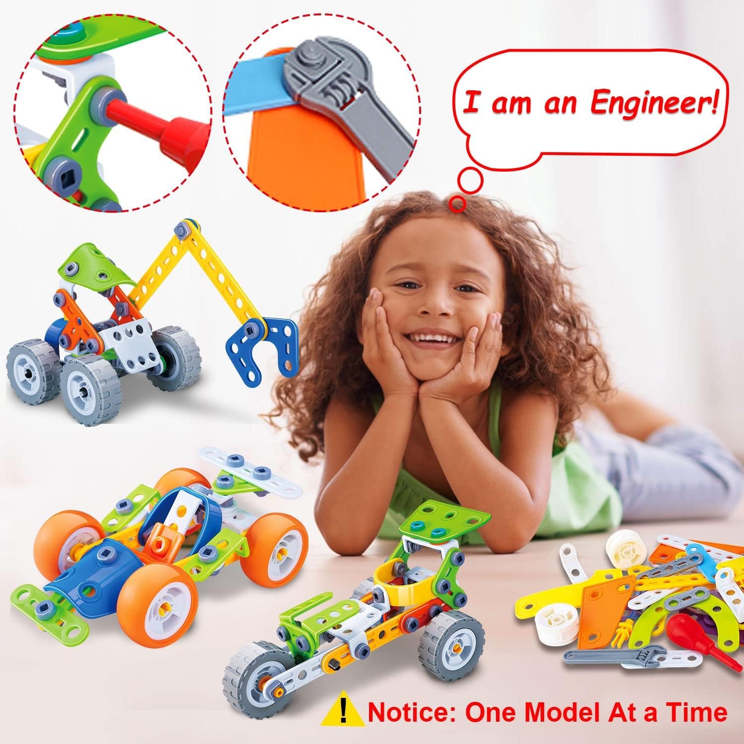 10 in 1 STEM Toys for 4 5 6 7 8+ Year Old Boy Girl Birthday Gifts Building Toys Stem Kits Activities for Kids Ages 4-8 5-7 6-8 Educational Learning Boy Toys Age 3-5 4-6 8-10 Engineering Creative Games - Image 3