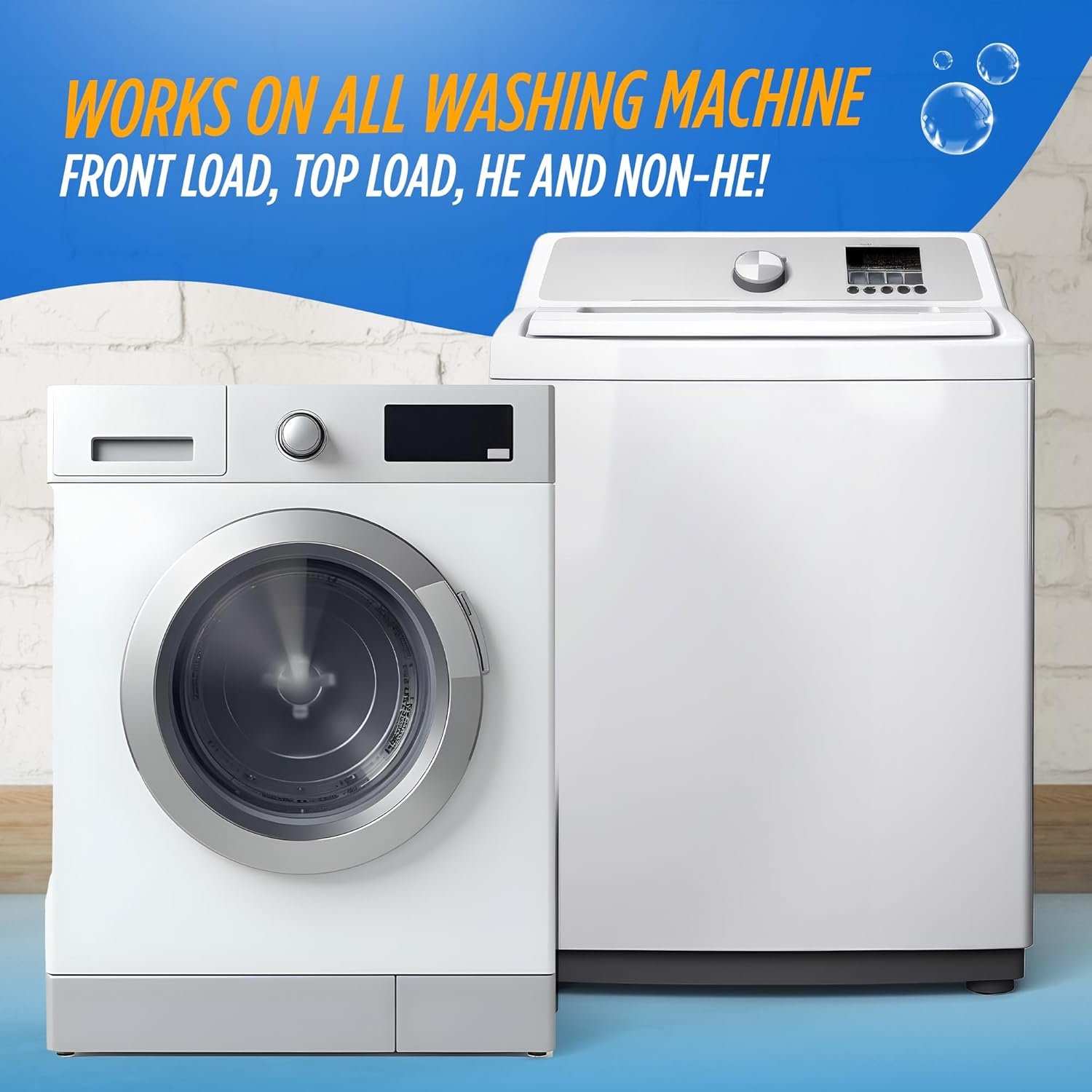 Oh Yuk Washing Machine Cleaner For All Washers (Top Load, Front Load, HE and Non-HE), Natural Citrus Fragrance, Four Cleanings Per Bottle, Septic Safe, 16 Fl Oz - Image 6