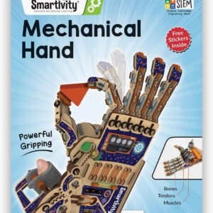 Smartivity DIY Robotic Mechanical Hand STEM Toy for Kids 8-14 Years Old | Parents Choice Award Winner I Birthday Gift for Kids | Engineering Kit for 8, 9, 10, 11, 12, 13, 14 Years Old Boys & Girls