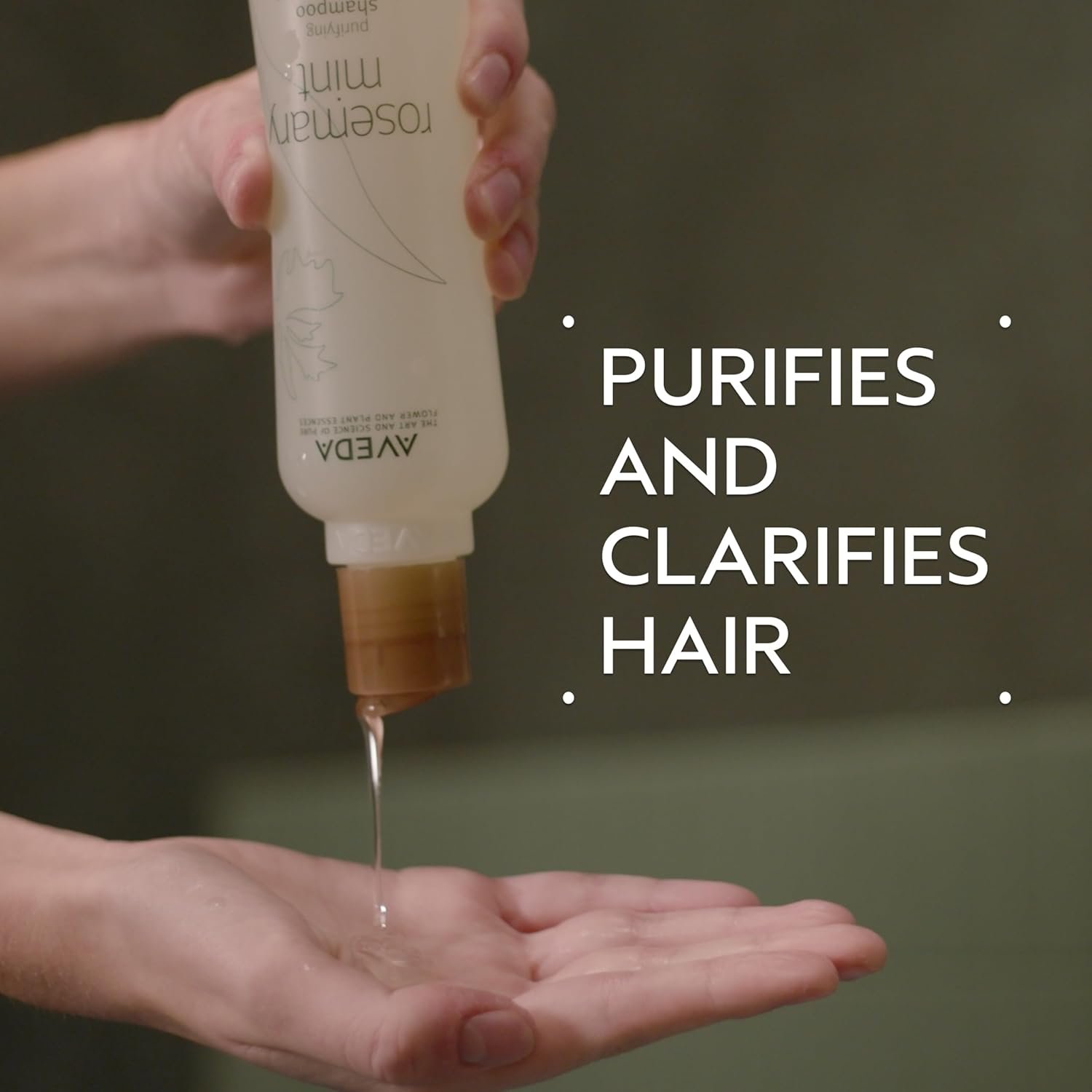 Aveda Rosemary Mint Purifying Shampoo | Clarifying Shampoo | Gently Removes Buildup, Adds Shine | For Normal to Oily Hair, Fine to Medium Hair Types | Invigorating Aroma| 97% Naturally Derived - Image 2