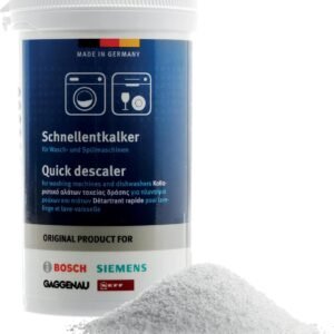 Quick Descaler 250 gr compatible with Bosch Siemens Neff Gaggenau Dishwashers and Washing Machines