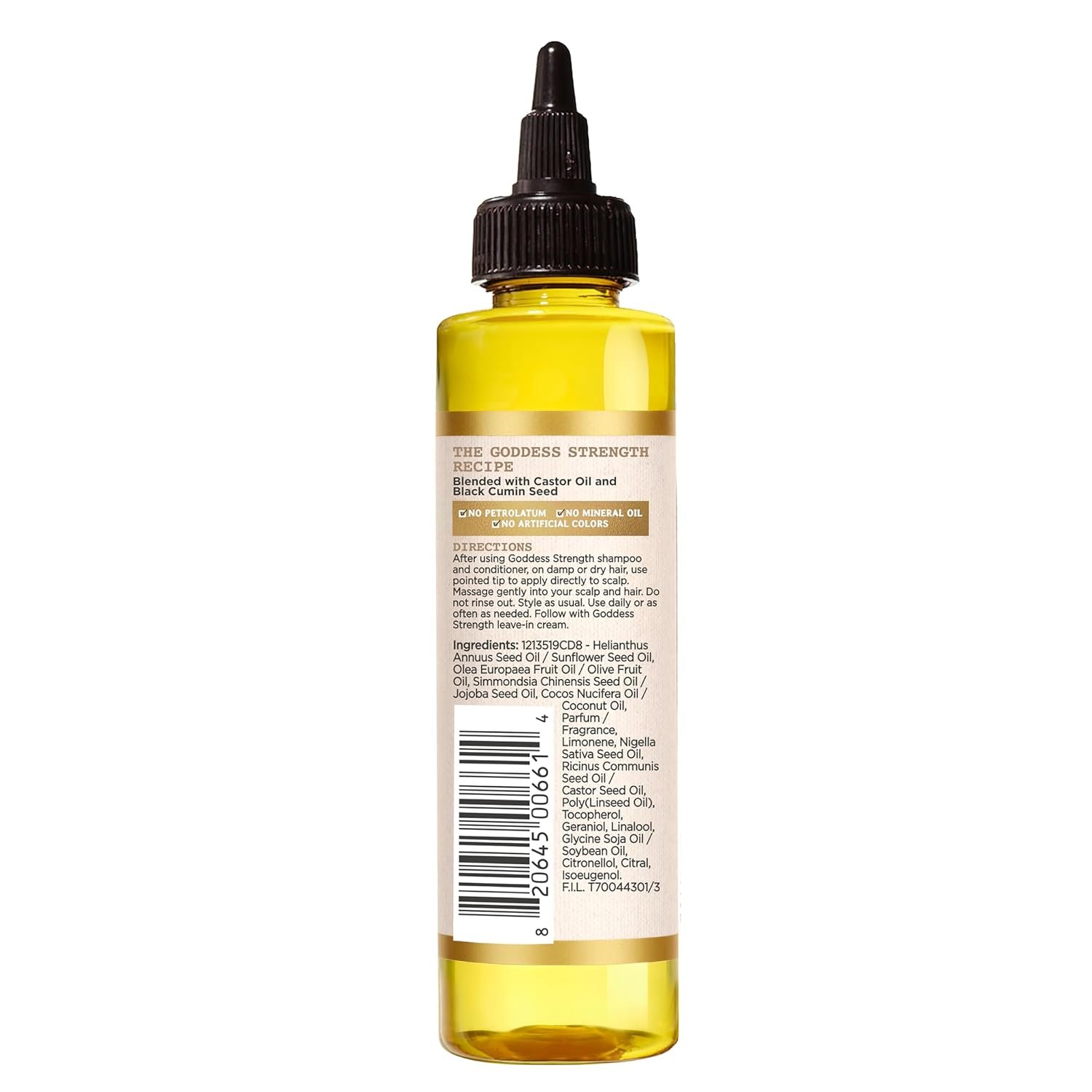 Carol's Daughter Goddess Strength 7 Oil Blend Scalp and Hair Oil for Waves, Coils and Curls, Hair Treatment with Castor Oil, 4.2 Fl Oz - Image 12