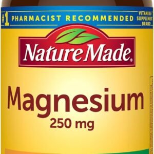 Nature Made Magnesium 250mg, 100 Tablets
