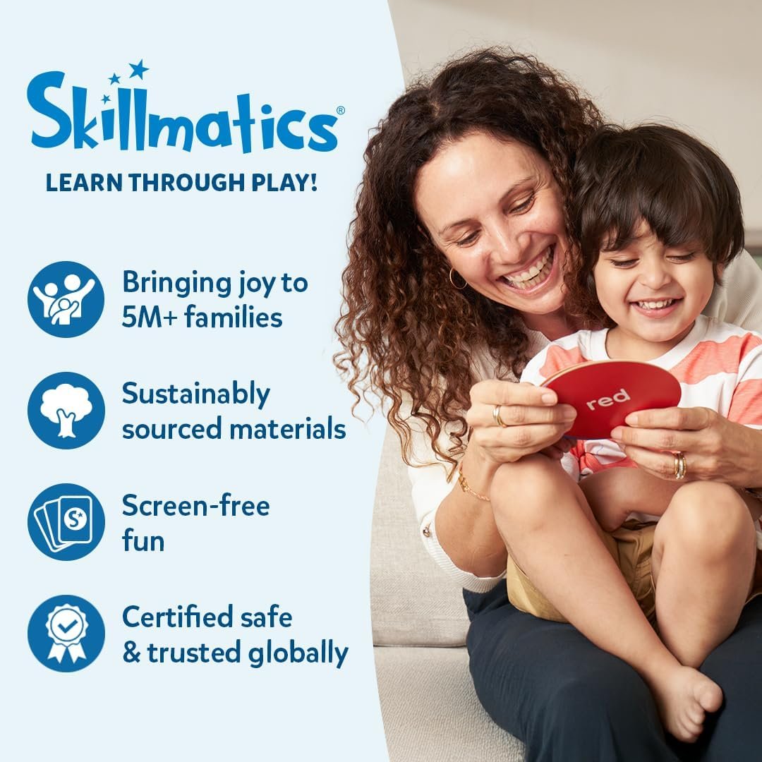 Skillmatics Silicone Rainbow Sorting Game - Learning & Educational Toy, Sorting, Counting & Sequencing Skills, Gift for Toddlers & Preschoolers Ages 3, 4, 5, 6 - Image 9