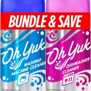 Oh Yuk Washing Machine Cleaner and Dishwasher Cleaner Combo Pack