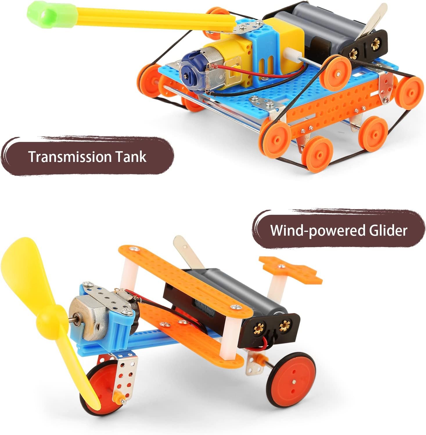 STEM Kits for Kids Crafts 6-8 8-12, Boys Gifts Toys for 6 7 8 Year Old Boy Birthday Gift Ideas, STEM Toys Crafts 6+ 7+ yr, Robotics Science Kits Activities Robot Building Age 8-10 9 10 11 12 13 14 - Image 8