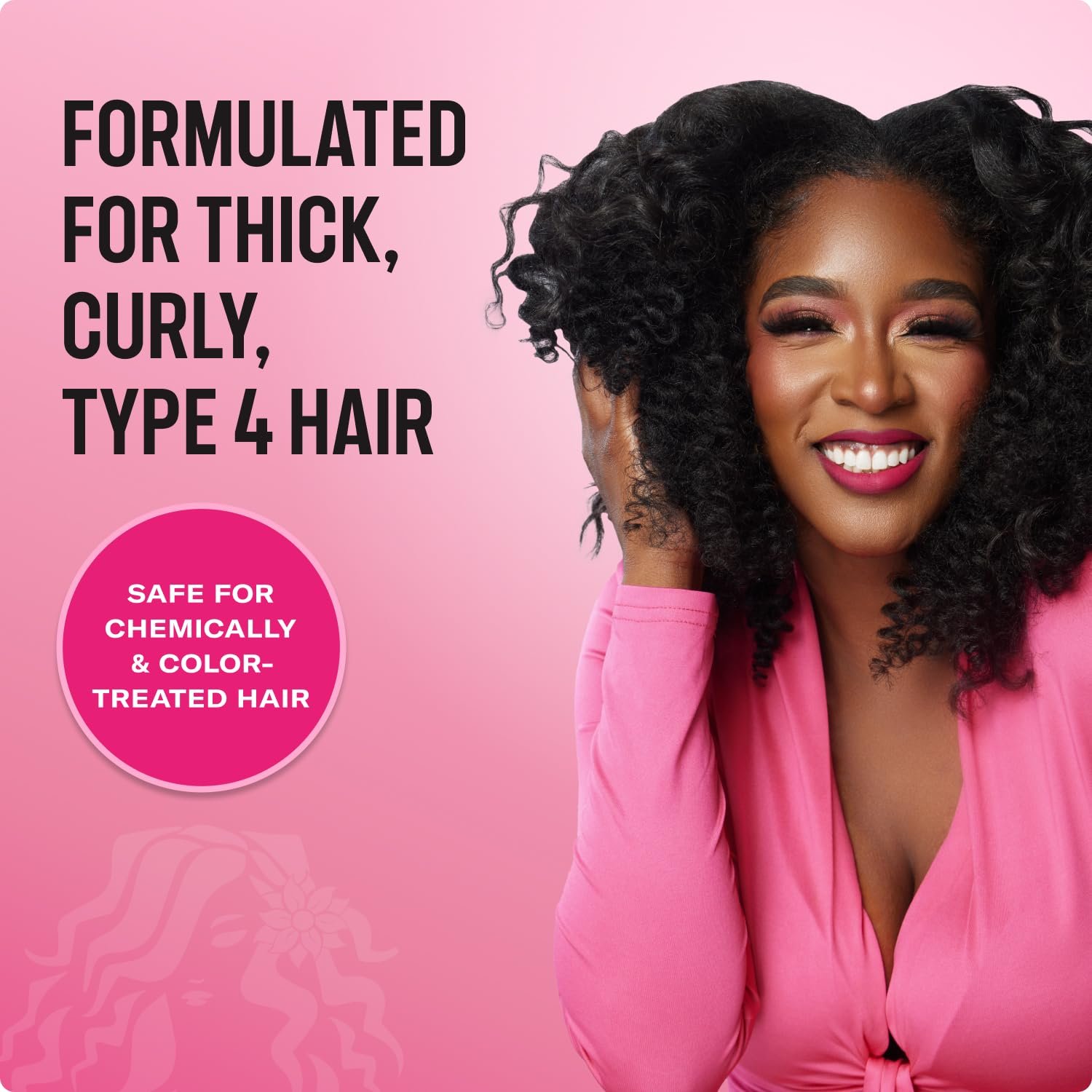Mielle Organics Pomegranate & Honey Leave-In Conditioner for Curly Hair - Moisturizing Detangler & Curly Hair Treatment to Help Repair Damage, Prevent Frizz & Improve Shine, 12 Fl Oz - Image 3