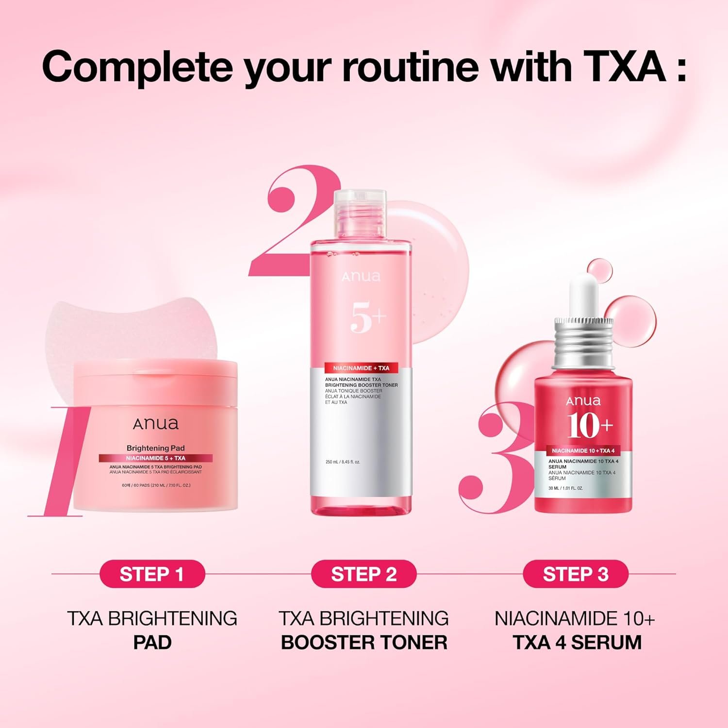 Anua Niacinamide 10 + TXA 4 Serum, Dark Spot Care, Hyaluronic Acid, Tranexamic Acid, Lightweight & Hydrating All-in-One Daily Facial Serum for Glass Skin, Korean Skincare, 1.01 fl.oz - Image 8