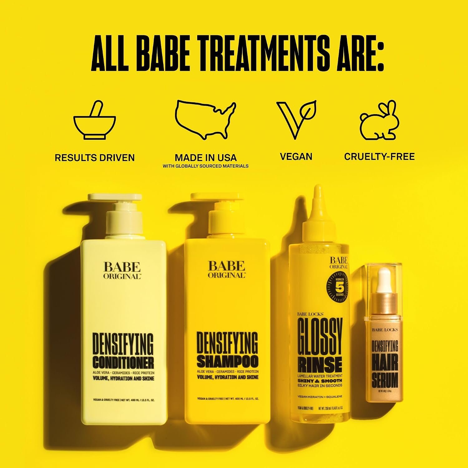 Babe Original Locks Densifying Hair Serum for Men and Women, Promotes Thickness in Thinning Hair & Hair Loss - Image 6