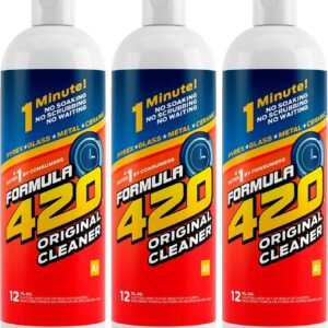Formula 420 Glass Metal Ceramic Pipe Cleaner 12 Oz. 3 Pack