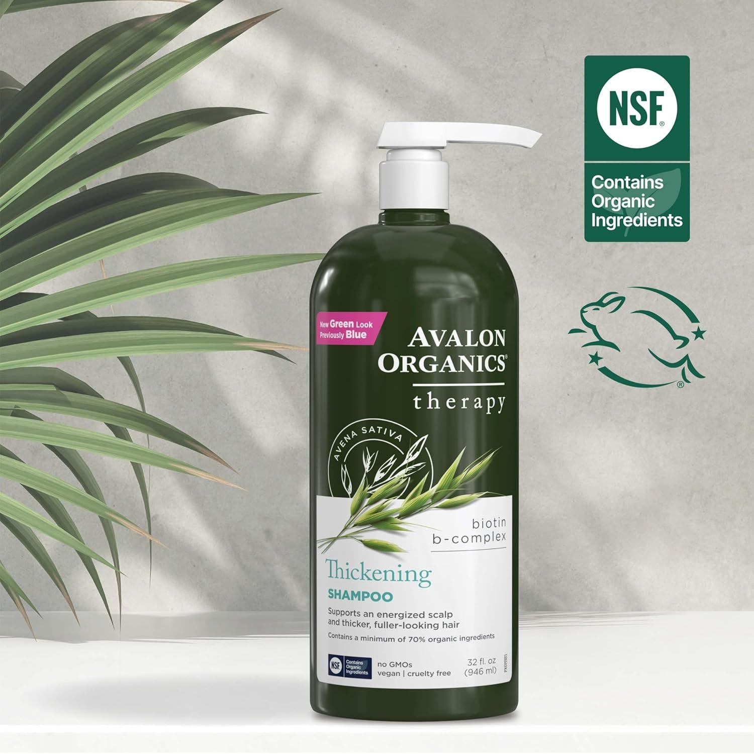 Avalon Organics Therapy Biotin B-Complex Thickening Shampoo, 32 oz - Image 7