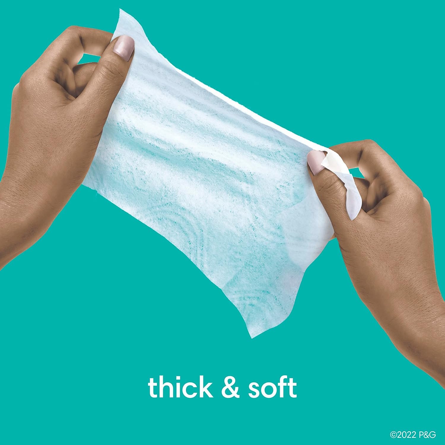 Pampers Baby Wipes Sensitive Perfume Free 7X Refill Packs (Tub Not Included) 448 Count - Image 3