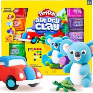 Play-Doh Air Dry Clay Variety Pack, Scented Air Dry Clay for Kids, Modeling Clay for Kids, Arts & Crafts Gift, Craft Supplies, Molding & Sculpting Clay